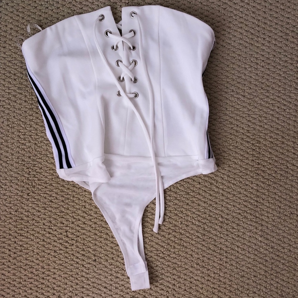Lace up bodysuit